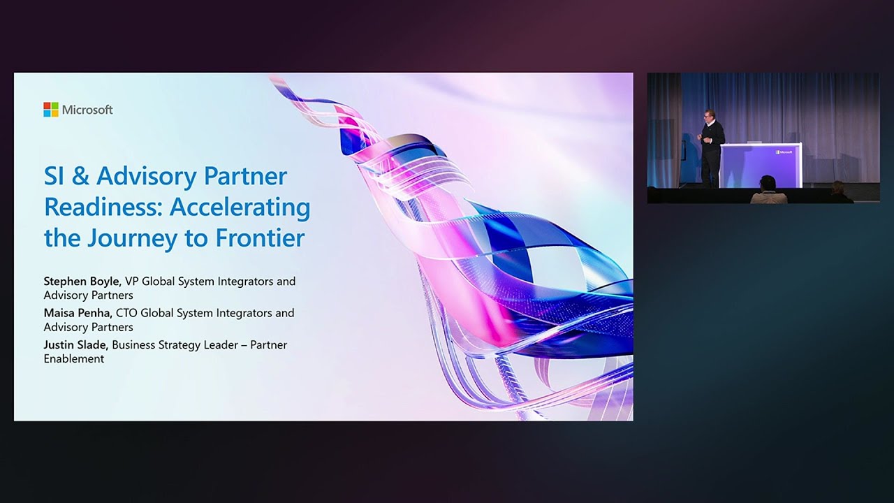 SI & Advisory Partner Readiness: Accelerating the Journey to Frontier | PBRK419
