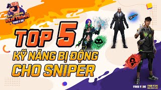 Top 5 STRONGEST Passive Skills for SNIPERS | Free Fire Pro Guide #8 screenshot 1