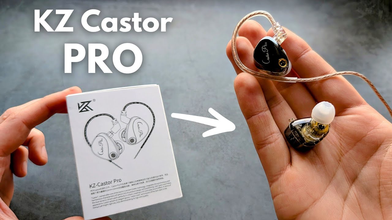 KZ Castor PRO — внутриканальные наушники — распаковка и полный обзор