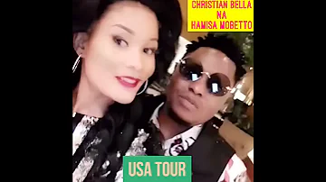 KIMENUKA HAMISA MOBETTO NA CHRISTIAN BELLA IN USA 🇺🇸