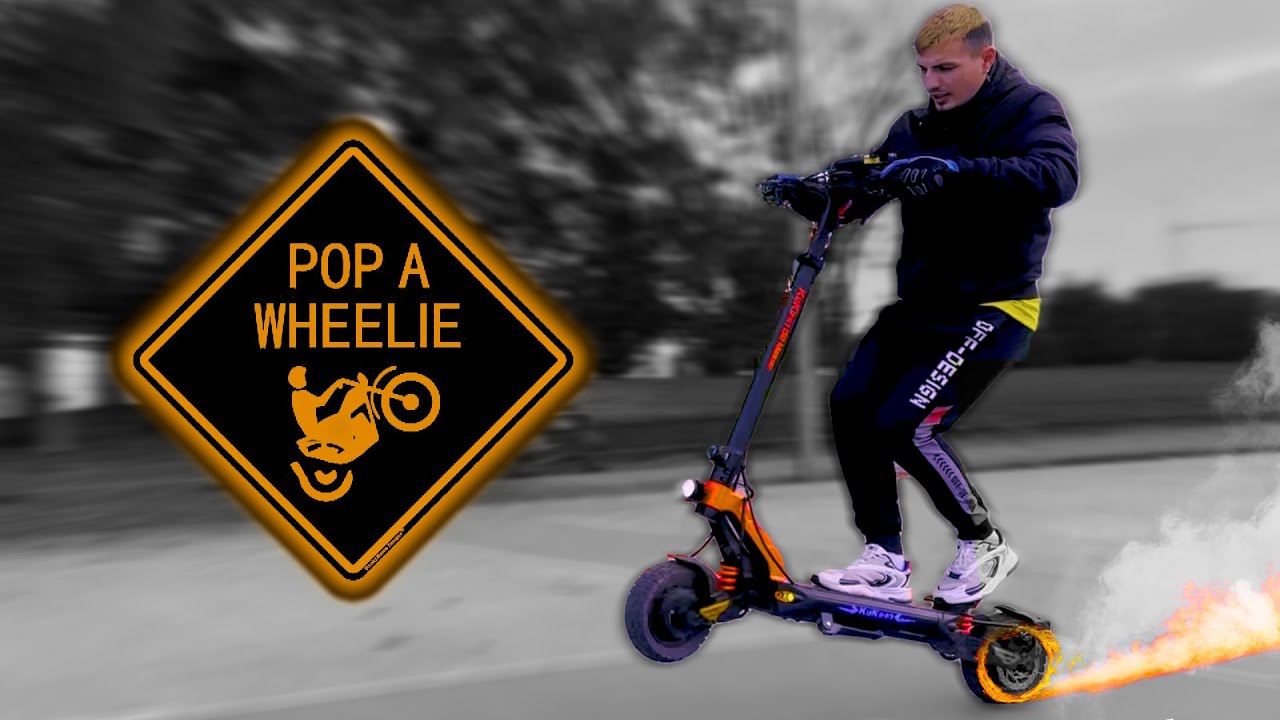 Wheelie pe Trotineta Electrica ? Kukirin G2 Master 2x 1000w #kukirin