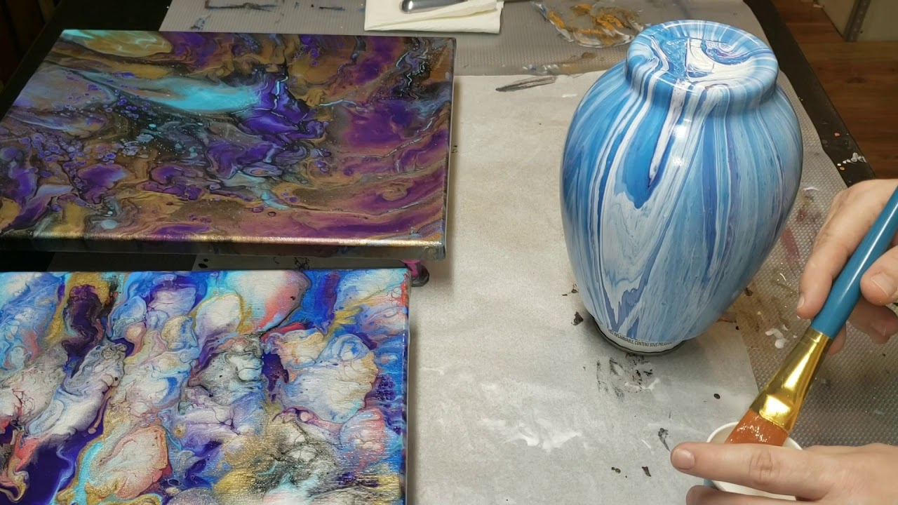 Settling the Polycrylic for Acrylic Pouring Debate 