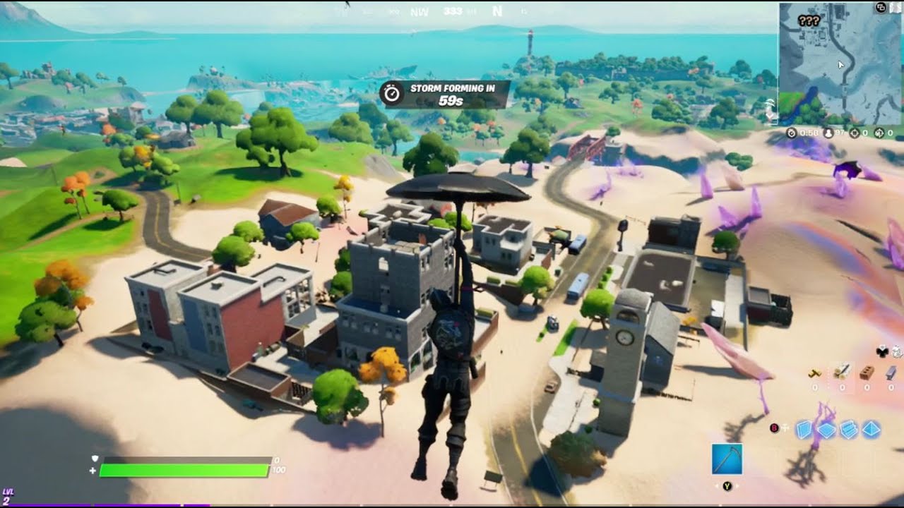 Salty Towers Location Fortnite (Battle Royale) YouTube