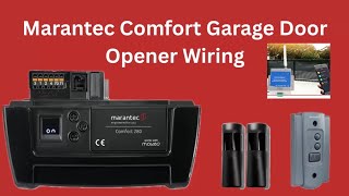 Marantec Comfort Garage Door Opener Control Board Wiring Connection | Complete Installation Guide