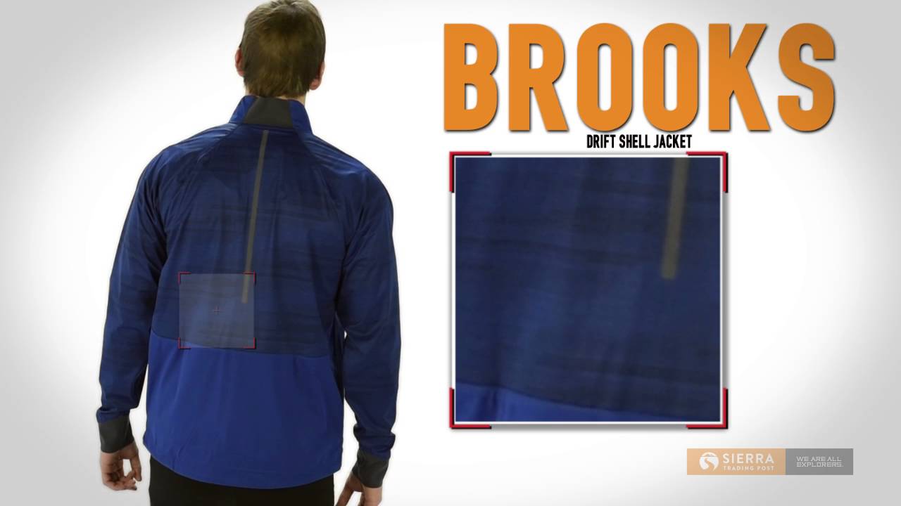 brooks drift shell jacket