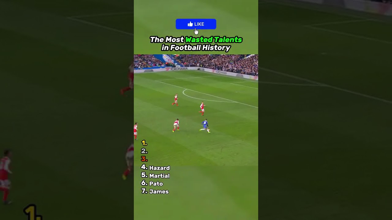 Top Wasted Talents in Football