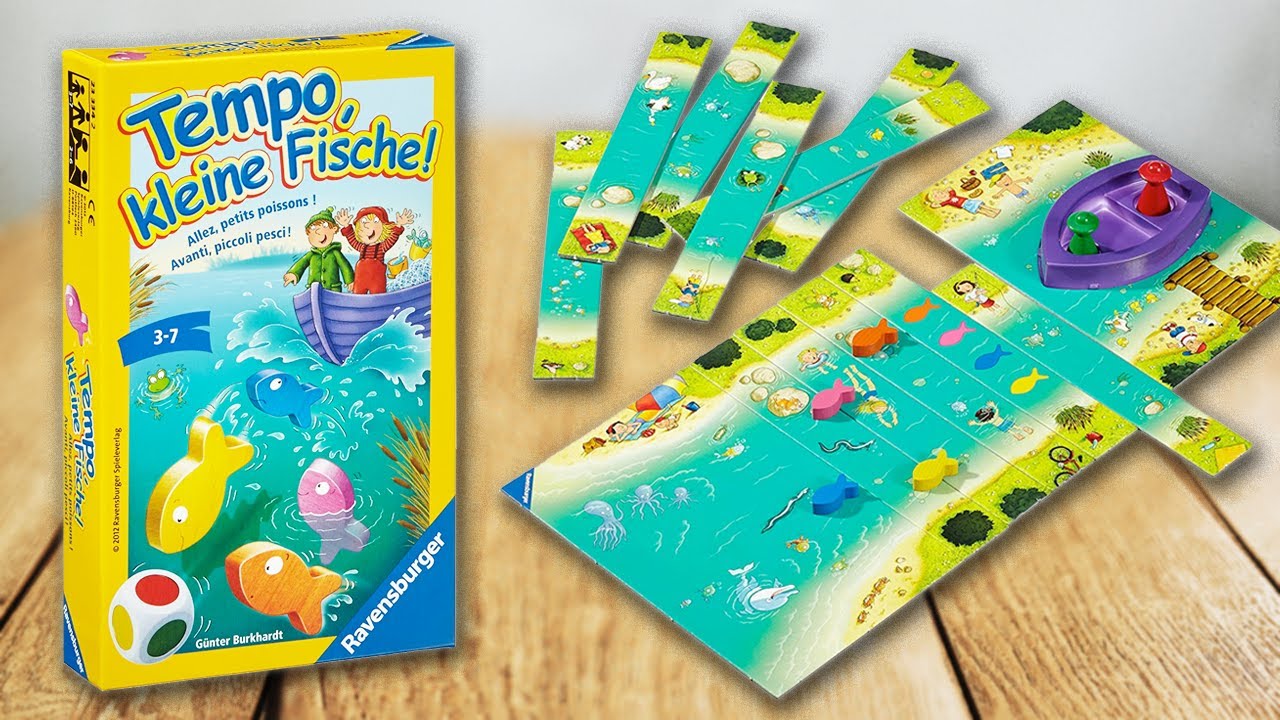 How to play HURRY UP LITTLE FISH (instructions, gameplay and rules