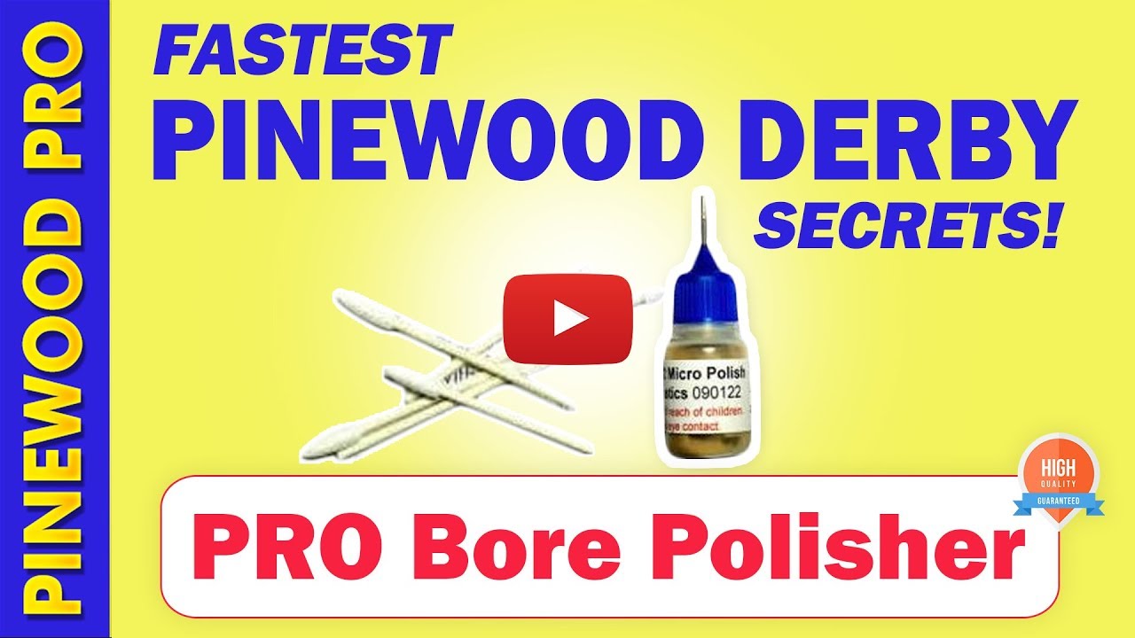 How to Polish Your Pinewood Derby Car's Axles and Wheels – Scout