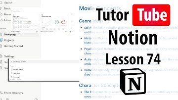 Notion - Lesson 74 - Callout Block