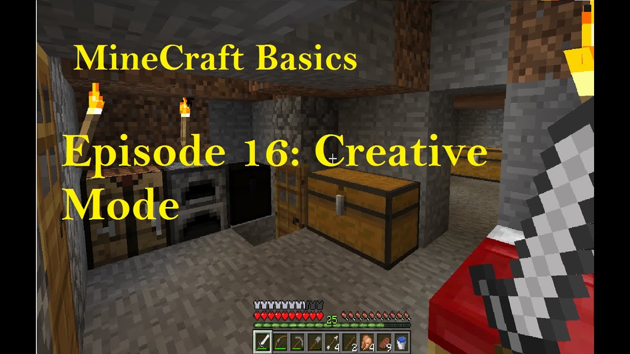 MineCraft Basics 016: Creative Mode