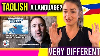 FOREIGNER reacts to PHILIPPINES ENGLISH (it's so different)