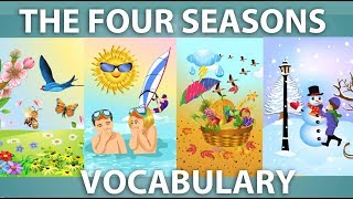 The Four Seasons of the Year Vocabulary