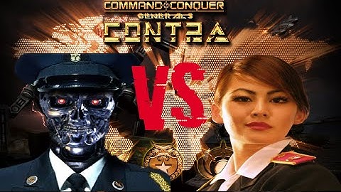 C&C Generals Contra 009 Final Challenge: Cybernetic General vs China Boss [Hard] #5