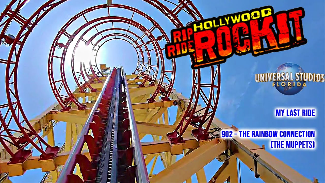 2025 Hollywood Rip Ride Rockit On Ride Front Seat POV Universal Studios Florida My Last Ride in July
