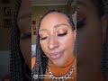 Orange &amp; Purple #makeuptutorial #shorts #blackgirlmagic #makeupforblackwomen #acebeaute #easymakeup