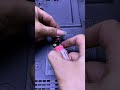 How to remove a broken RCA jack that is stuck in the hole. #tips #rca #electronic #repair #tv
