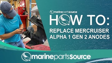 How to replace your Mercruiser Alpha 1 Gen 2 Anodes