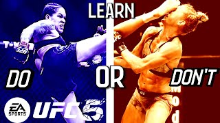 Learn how to START Improving your striking in UFC 5 in just 5 minutes