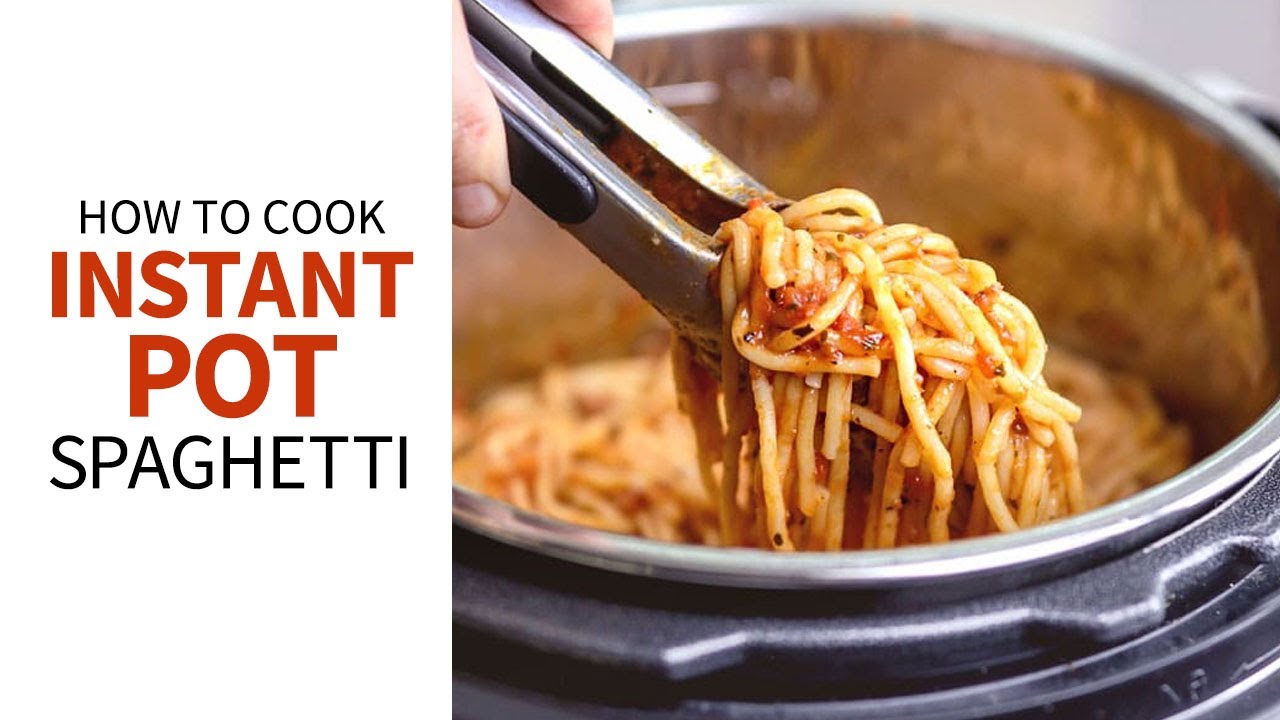 Instant Pot Spaghetti - Will Cook For Smiles