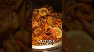 Cajun Seafoods & Fried Rice shorts foodlover cajunseafood