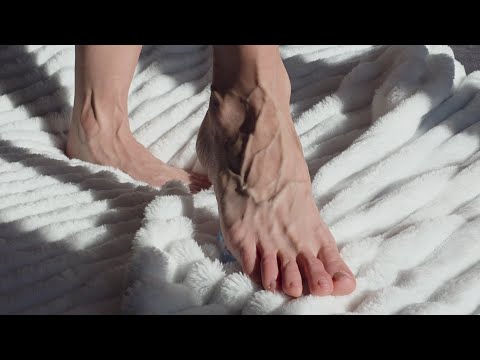 ASMR Effect: White Noise. Soft Anti-Stress Toy.