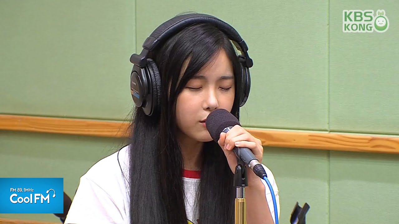 레인보우 조현영 '애인 있어요' 라이브 LIVE / 150821[슈퍼주니어의 키스 더 라디오]