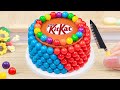 Best Mini Rainbow Cakes Dessert | 1000+ Best Miniature  Chocolate Rainbow Cake Decorating