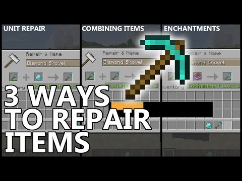 Video: Poți repara arcuri în minecraft?