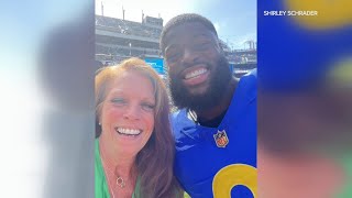 Former Central Columbia teacher reunites with former student who is now an NFL Player