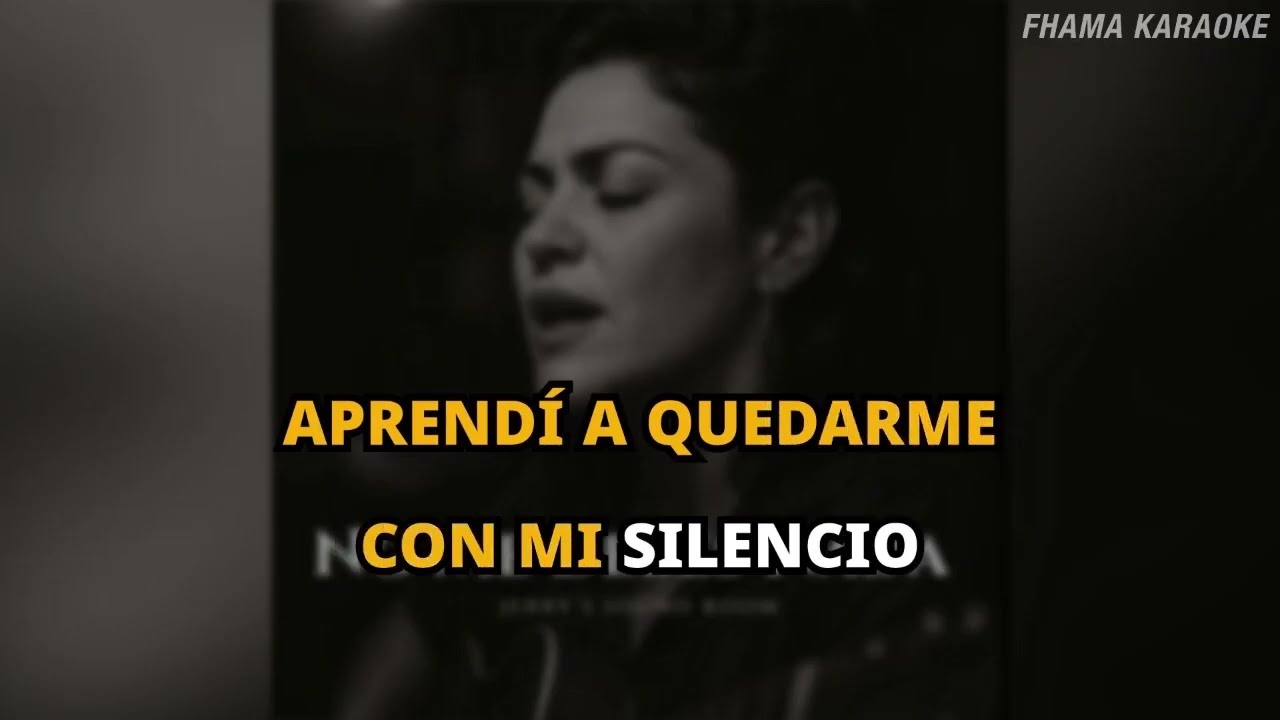 Vintage Latin Soul Ballad - No Me Debes Nada (Coros) | KARAOKE DEMO