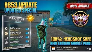 Free Fire Panel Mobile FF Antiban Panel OB53 | Free Fire Hack New Injector 2026 | FF Panel