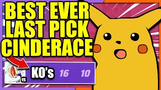 ONCE IN A LIFE TIME GODLIKE LAST PICK CINDERACE | Pokemon Unite
