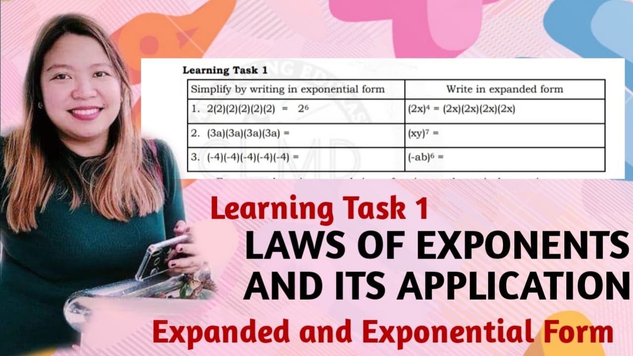 Laws Of Exponents And Its Application Week 5 Learning Task 1 G7 014 Lovemath Tv Youtube Laws Of Exponents And Its Application Week 5 Learning Task 1 G7 014 Lovemath Tv Youtube