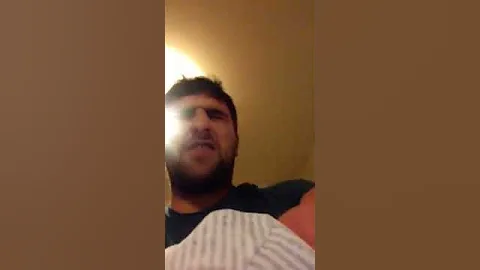 Mad dad singing to new born