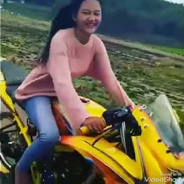 Modifikasi ninja rr new versi lagu via Vallen holiday