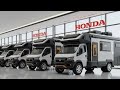 2027 Honda Adventure Camper – Rugged Off-Road Camper Van with AWD Capability, Smart Interior