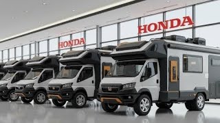 2027 Honda Adventure Camper – Rugged Off-Road Camper Van with AWD Capability, Smart Interior 