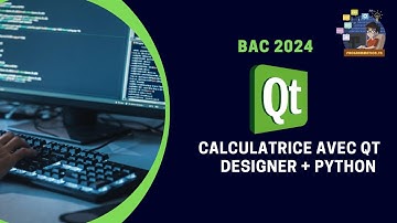 Calculatrice avec Qt Designer + Python