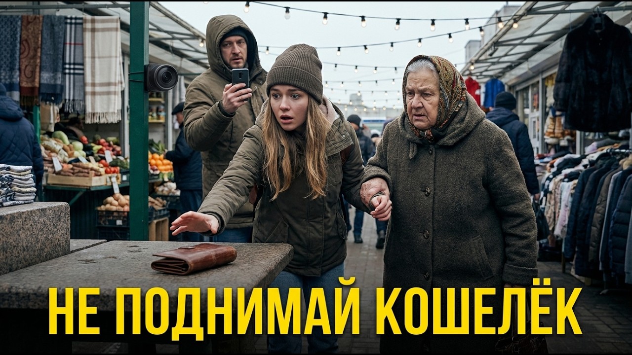 Гадалка на рынке схватила её за руку: «Ты сегодня потеряешь кошелёк. Не поднимай его, когда найдёшь