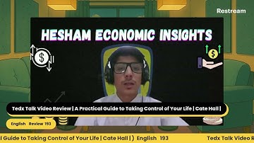 A Practical Guide To Taking Control Of Your Life | TEDx video Review 📷