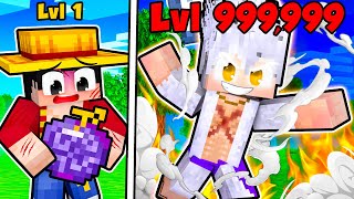 I Evolved Gear 5 Luffy In Minecraft