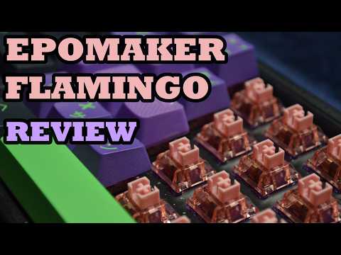 ¿Los switches perfectos para gamers? Revisión de Epomaker Flamingo