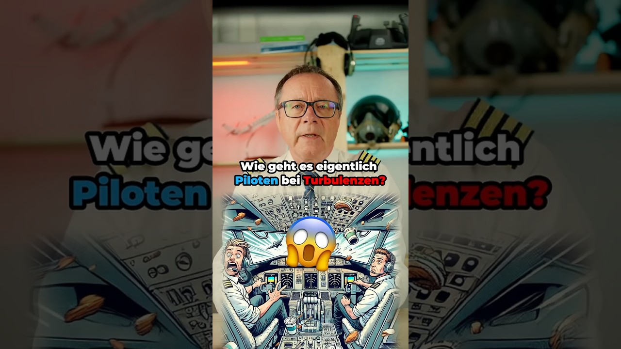 Wie geht es eigentlich Piloten bei Turbulenzen? 