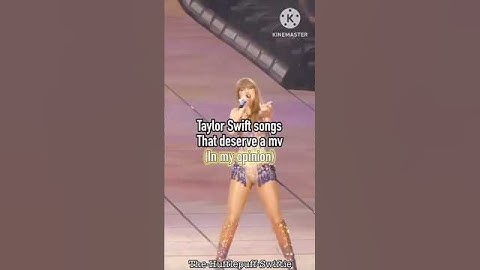#TAYLORSWIFT - Songs that deserve a mv IMO // #swifties #erastour #taylorsversion #taylornation #fyp