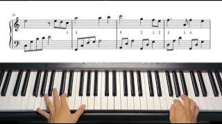 Childhood memory || Bài học trong lớp học piano của Upponia 