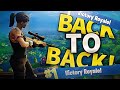 Fortnite wins back to back merry chrishmas