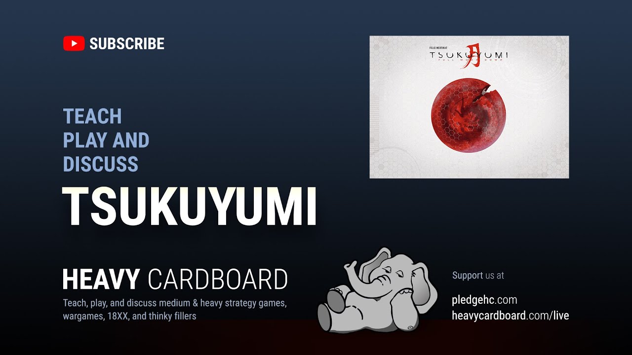 Tsukuyumi: Full Moon Down 3p Teaching & Play-Through by Heavy Cardboard