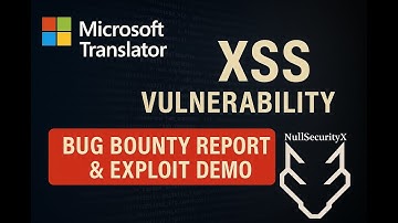 Microsoft Translator XSS Vulnerability — Bug Bounty Report & Exploit Demo