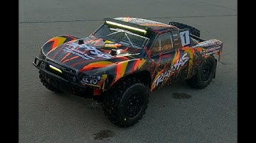 Traxxas Slash 1/10 Scale 4x4 3S Brushless Fender Well Test