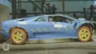 Sports Performance Lamborghini Diablo Crash Test